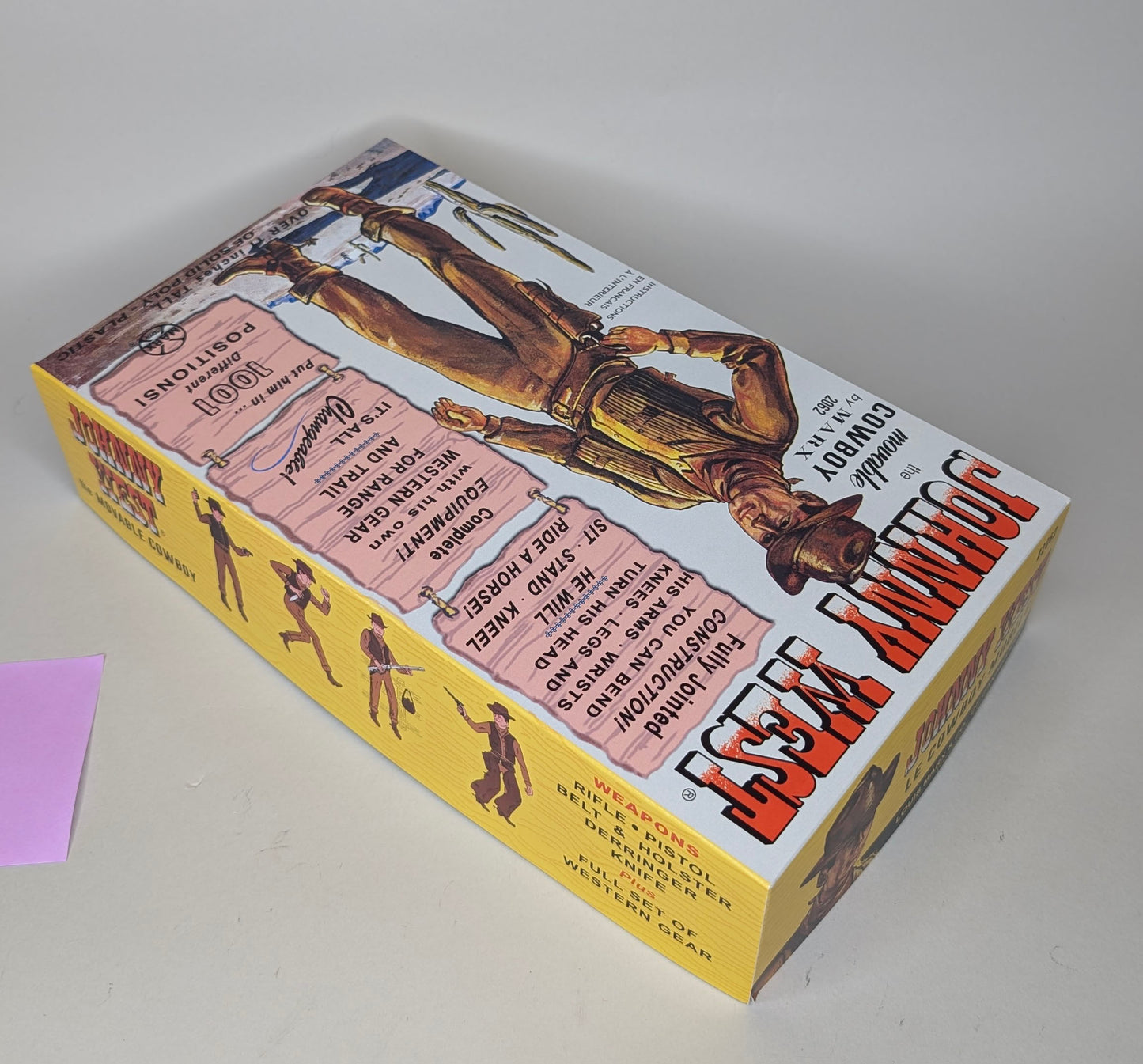 Johnny West - in Reproduction Canadian Movable Box (JSC-1)