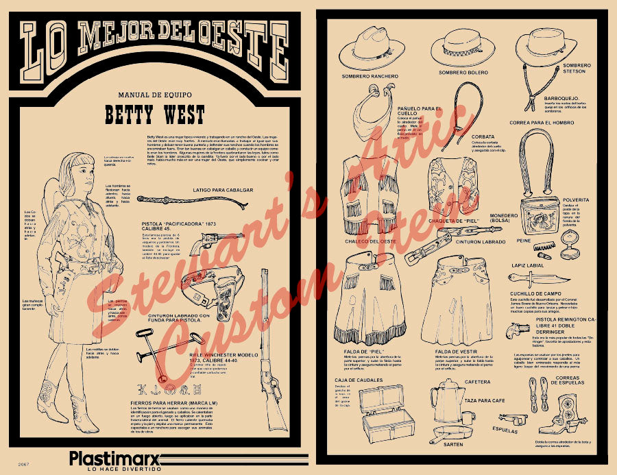 Jane West - Mexican – LMDO Style - Reproduction Manual