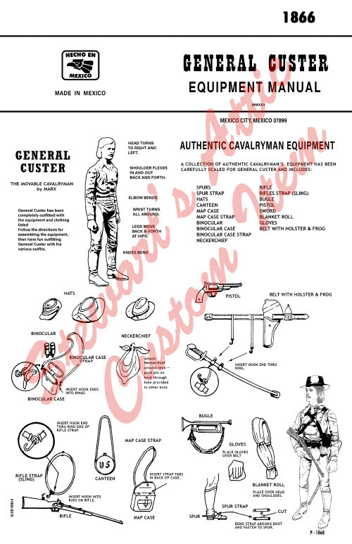 General Custer - Mexican - Fantasy Equipment Manual