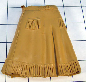 Adult Cowgirl Western Fringed Skirt