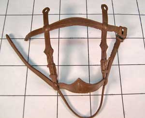 Western or Cavalry Horse Tack - Bridle (no reins, or bit)