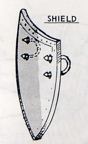 Knight Weapons - Shield - Straps sold separately
