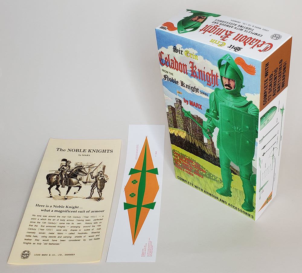Knight – UK Celadon Knight, Sir Erin Fantasy Box with Manual and Banner