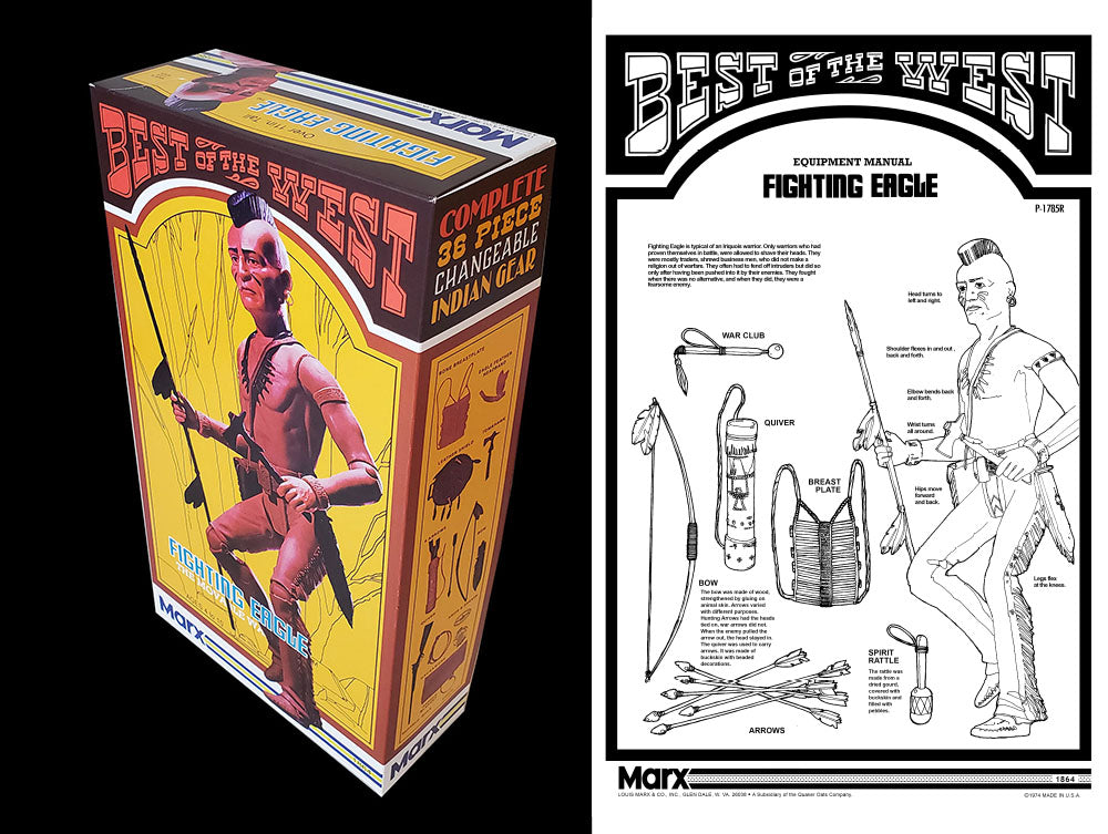 BOTW - Fighting Eagle 1st Ed Reproduction Box (and Manual)