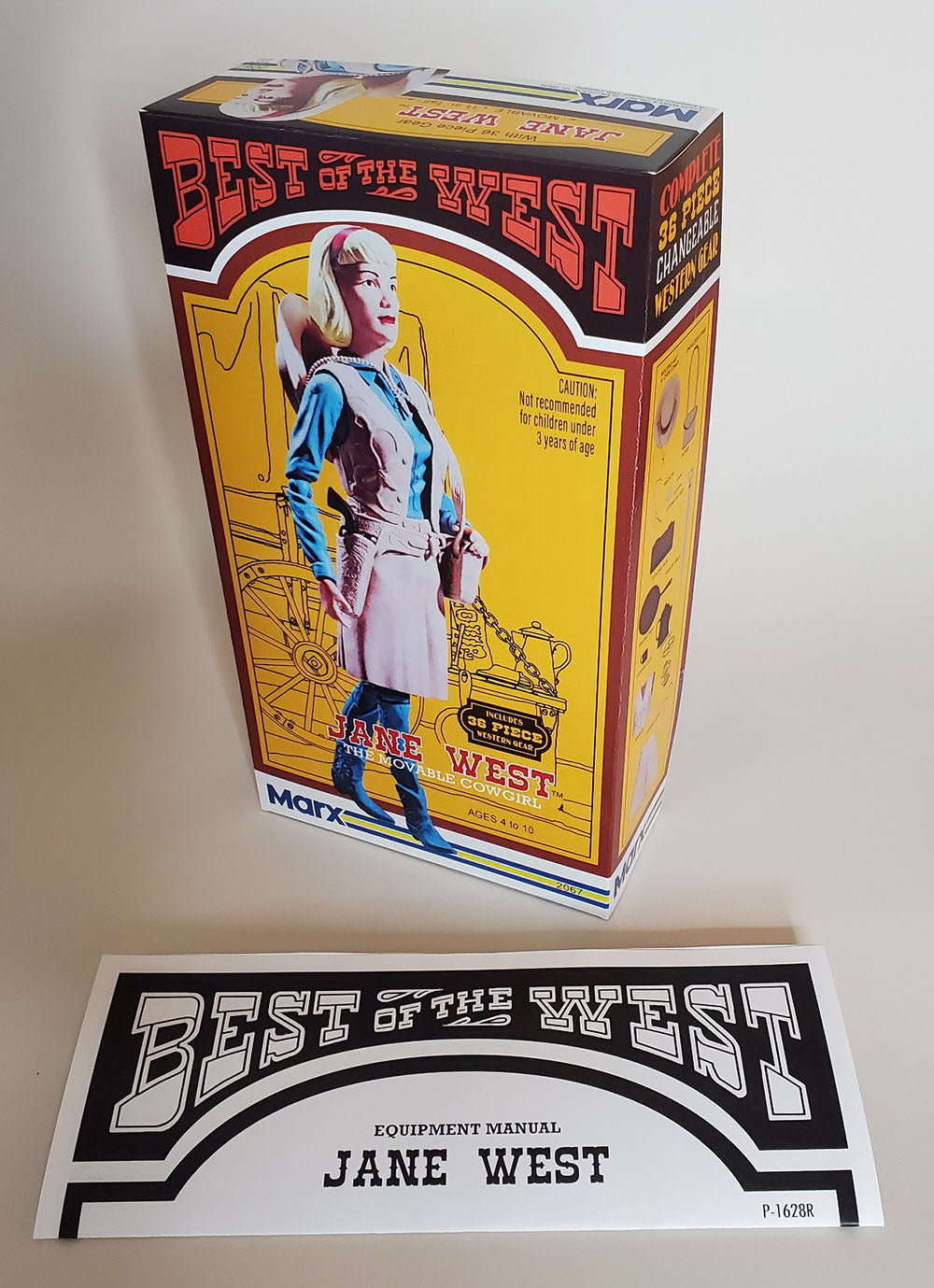 BOTW - Jane West – 4th Edition Reproduction Box (and Manual)