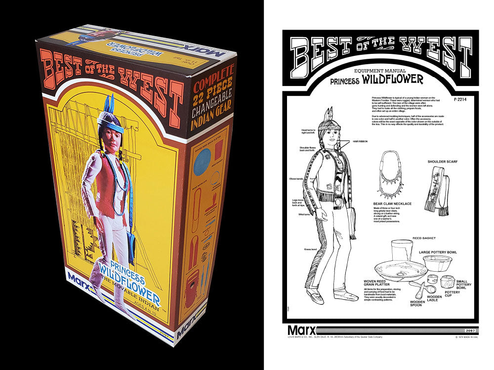 BOTW - Princess Wildflower - 1st Ed Reproduction Box (and Manual)