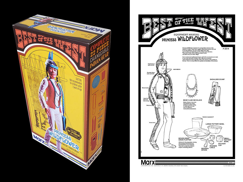 BOTW - Princess Wildflower - 4th Ed Reproduction Box (and Manual)