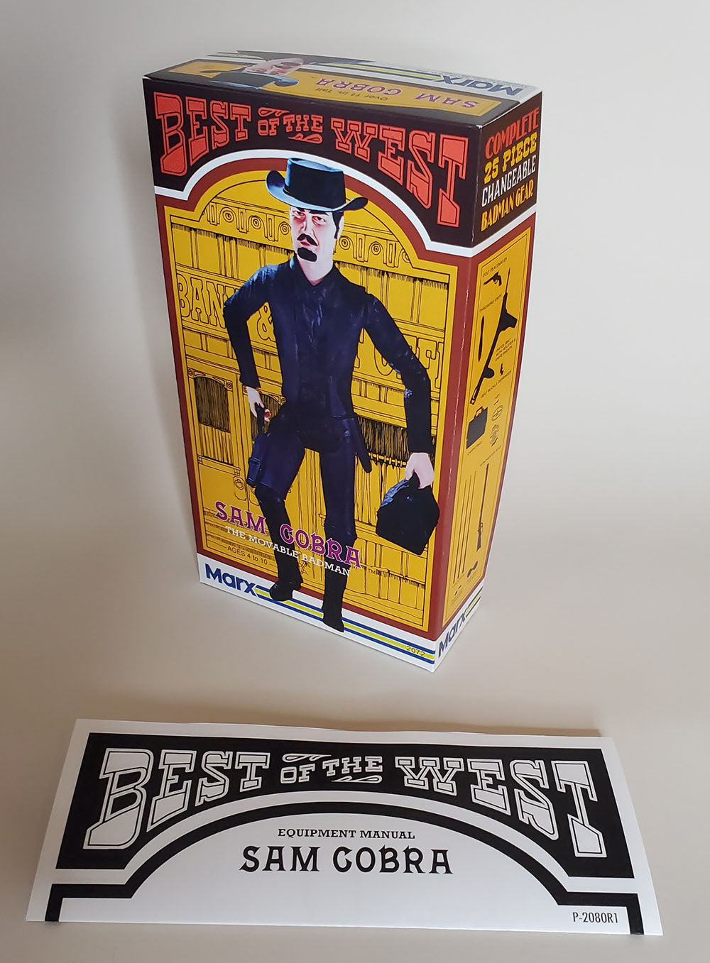 BOTW - Sam Cobra – 1st Edition Reproduction Box (and Manual)