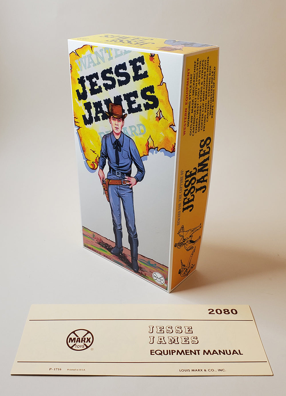Jesse James - Fantasy Box and Manual set
