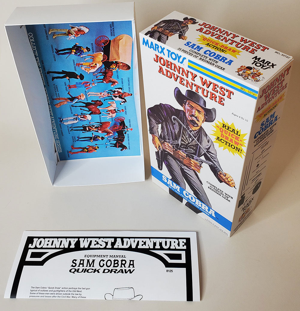 JWA – Sam Cobra –Quick Draw Reproduction / Fantasy 2 Part with Manual and Insert