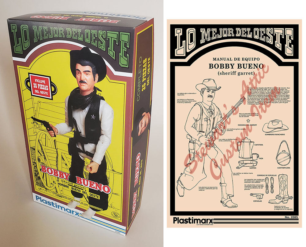 Mexican BOTW - Bobby Bueno Reproduction Box (and Manual)