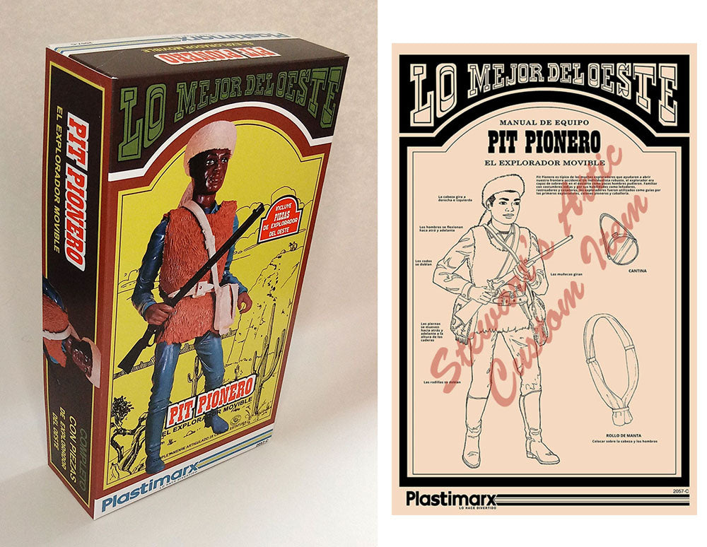 Mexican BOTW - Pit Pionero Reproduction Box (and Manual)