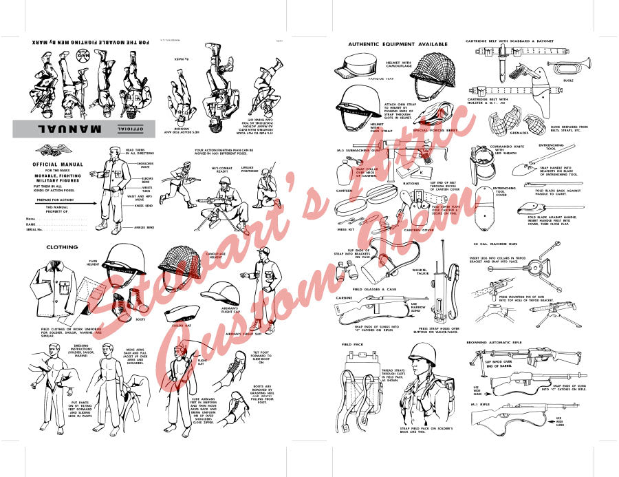 Buddy Charlie - All American Fighter - Reproduction Official Manual