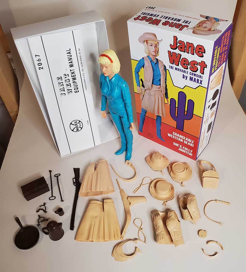 Jane West - Boxed - Mod Cactus Reproduction (SA Stock # 109)