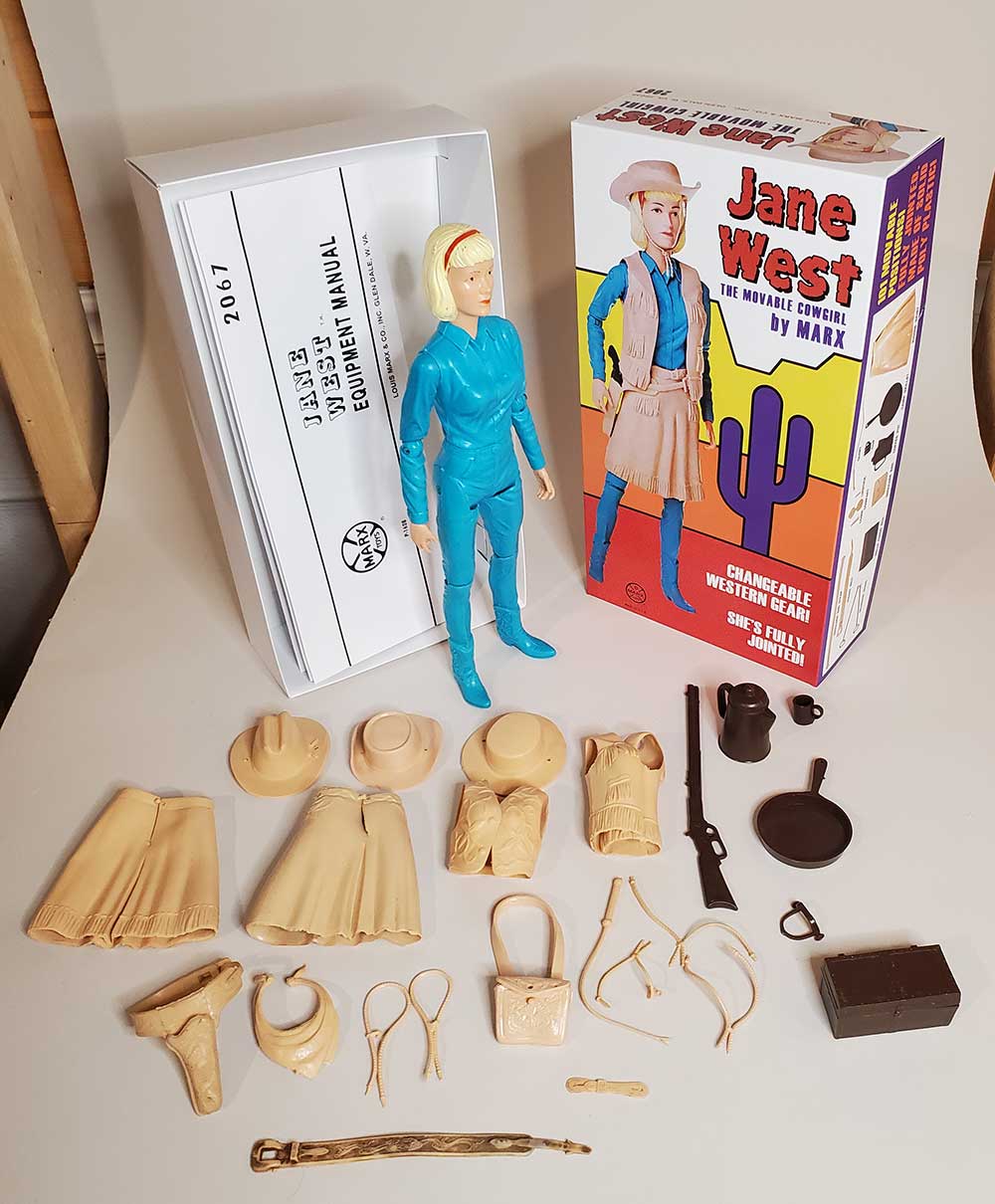 Jane West - Boxed - Mod Cactus Reproduction (SA Stock # 111)