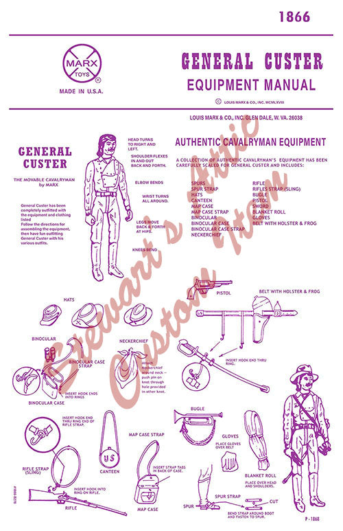 General Custer - MOD Style - Purple - Fantasy Equipment Manual