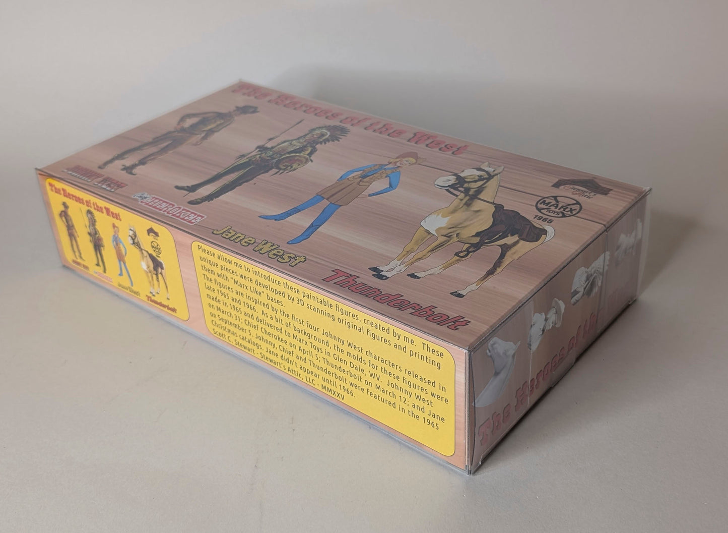 1965 Original Johnny West Mini Figure Set