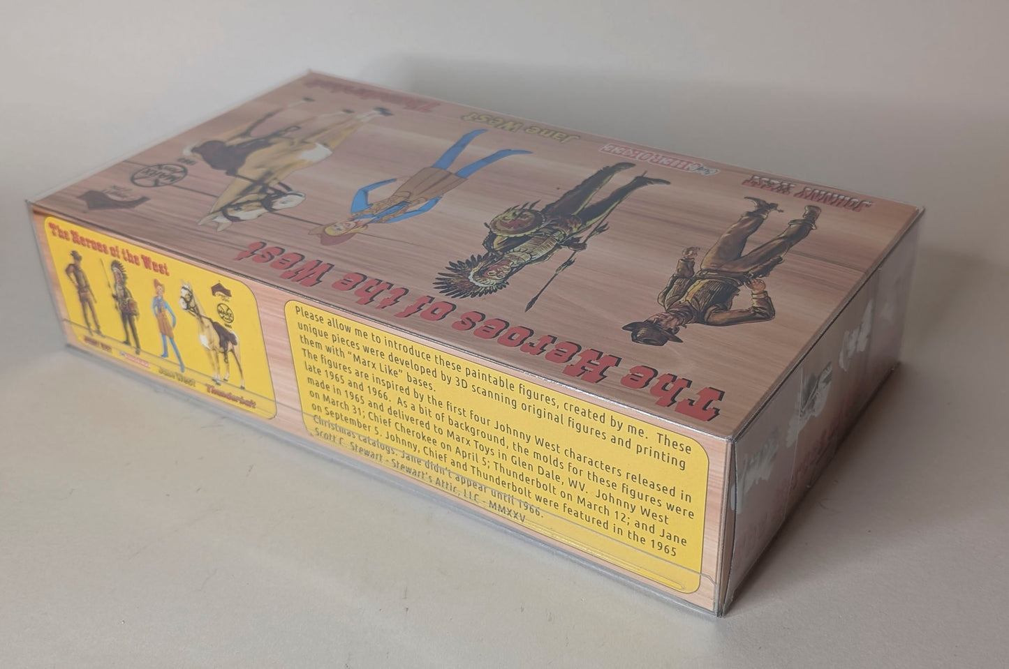 1965 Original Johnny West Mini Figure Set