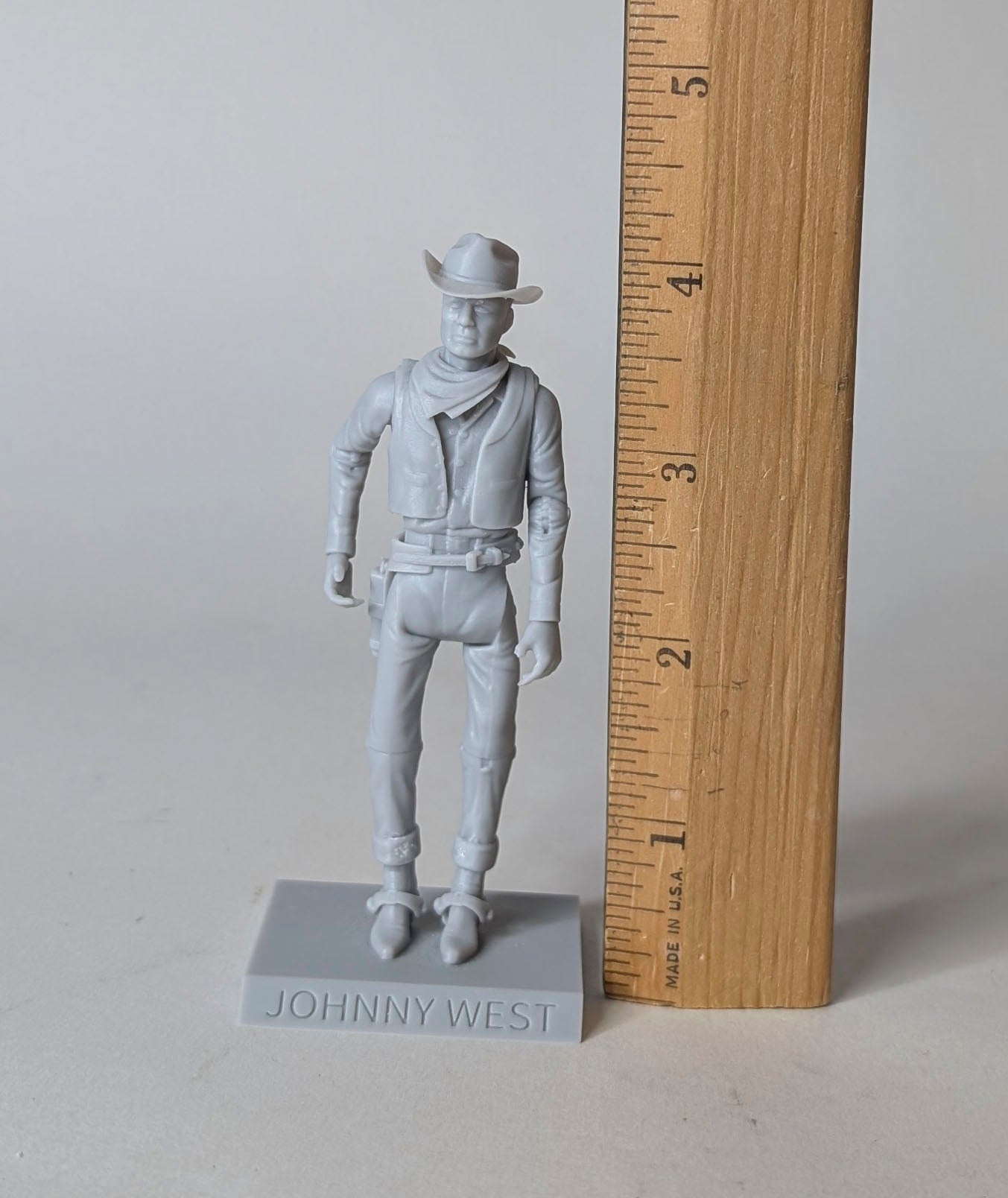 1965 Original Johnny West Mini Figure Set