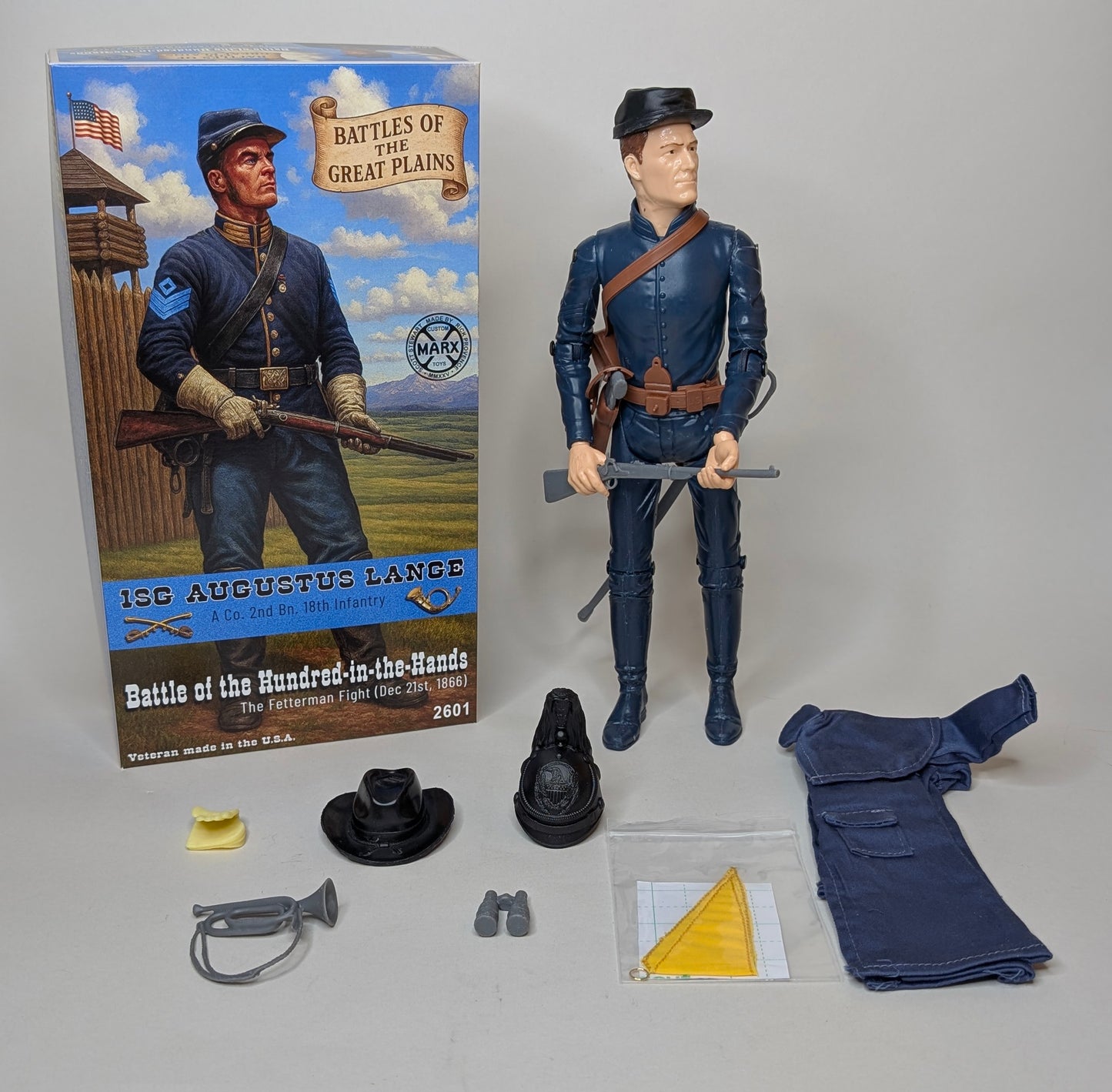 1SG Augustus Lange - New Battles of the Great Plains Figure