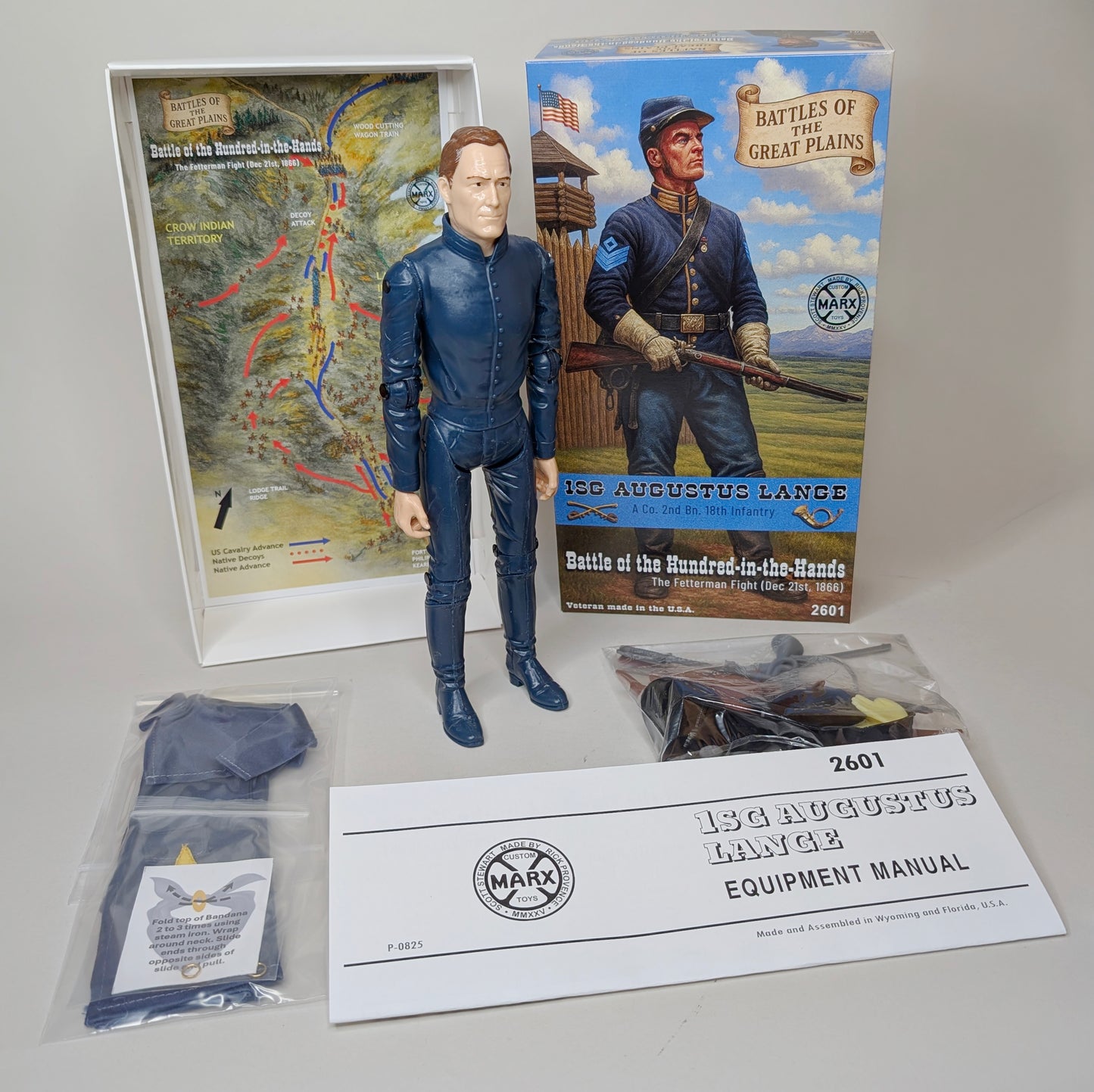 1SG Augustus Lange - New Battles of the Great Plains Figure