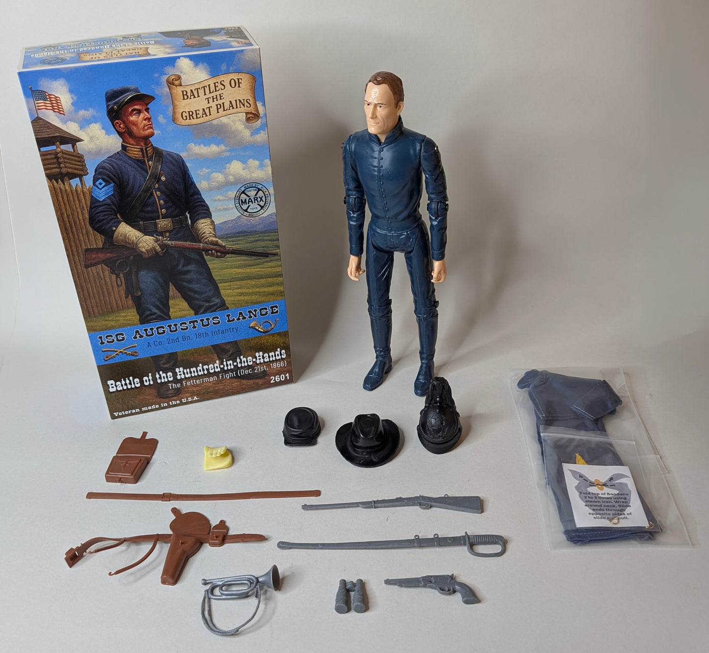 1SG Augustus Lange - New Battles of the Great Plains Figure