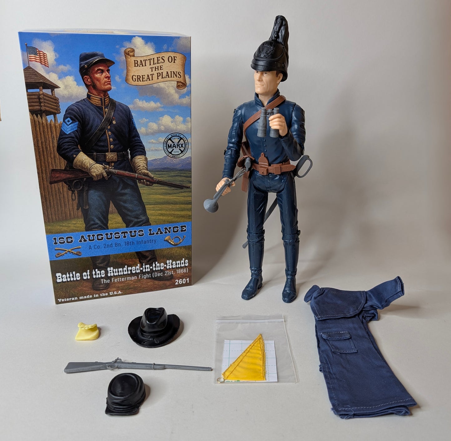 1SG Augustus Lange - New Battles of the Great Plains Figure