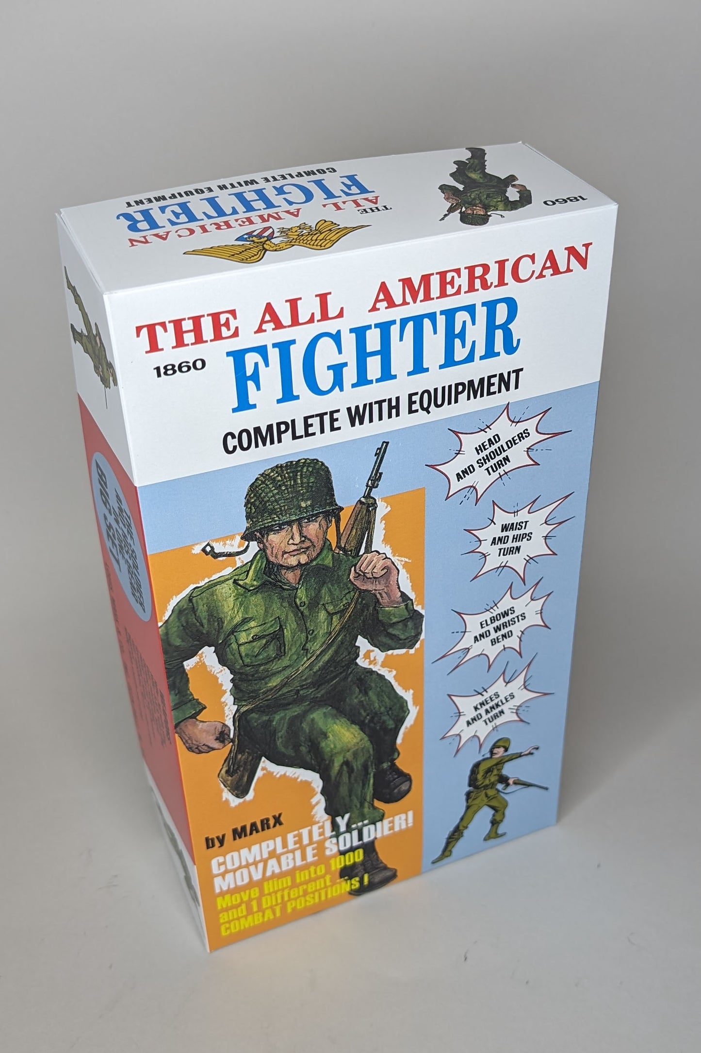 All American Fighter -  Large Box Set - Reproduction Box (and Manual)