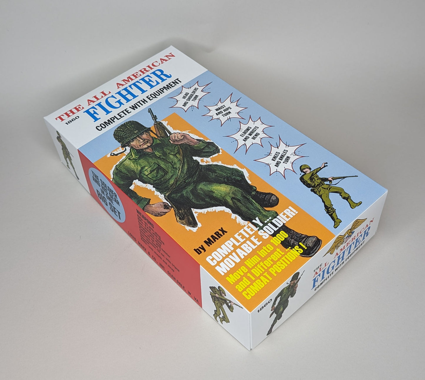 All American Fighter -  Large Box Set - Reproduction Box (and Manual)