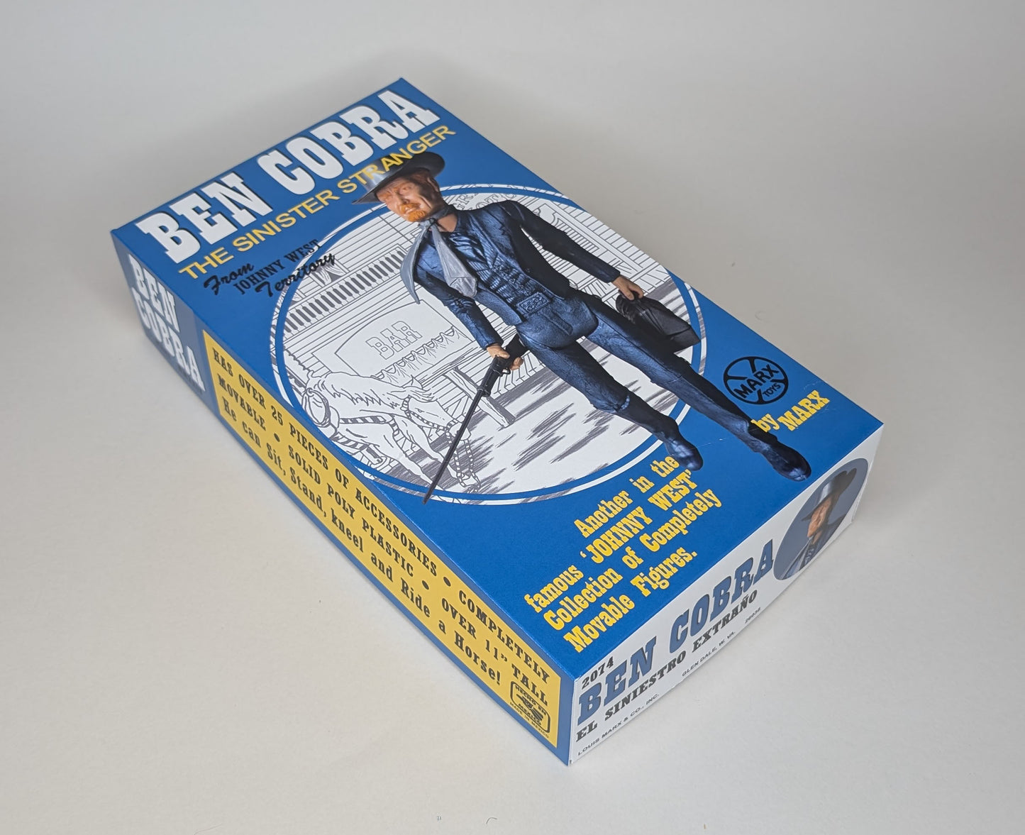 Ben Cobra – Mexican - Metallic Blue - Fantasy Blue Box (and Manual)