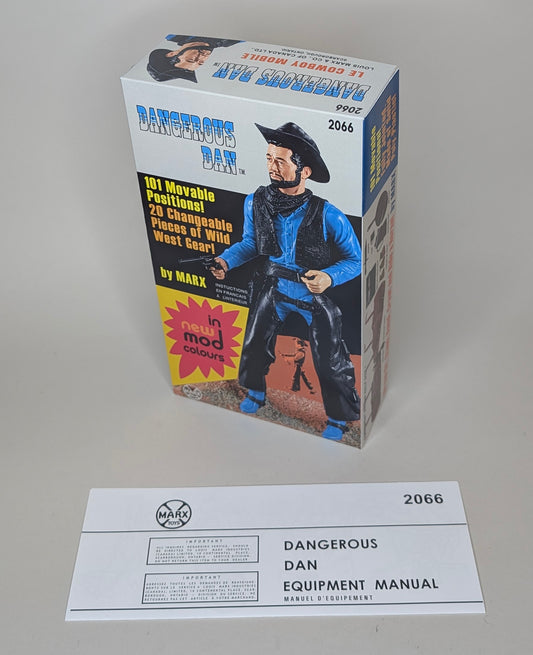 Dangerous Dan - CA 1st Edition in Mod Colours Reproduction Box (and Manual)