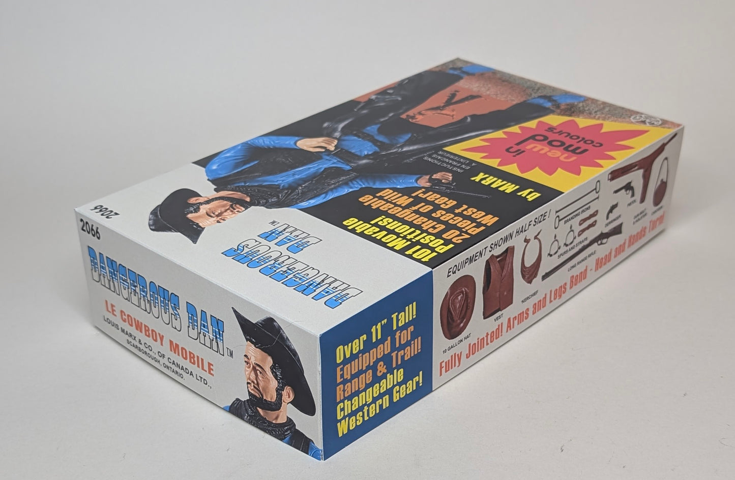 Dangerous Dan - CA 1st Edition in Mod Colours Reproduction Box (and Manual)