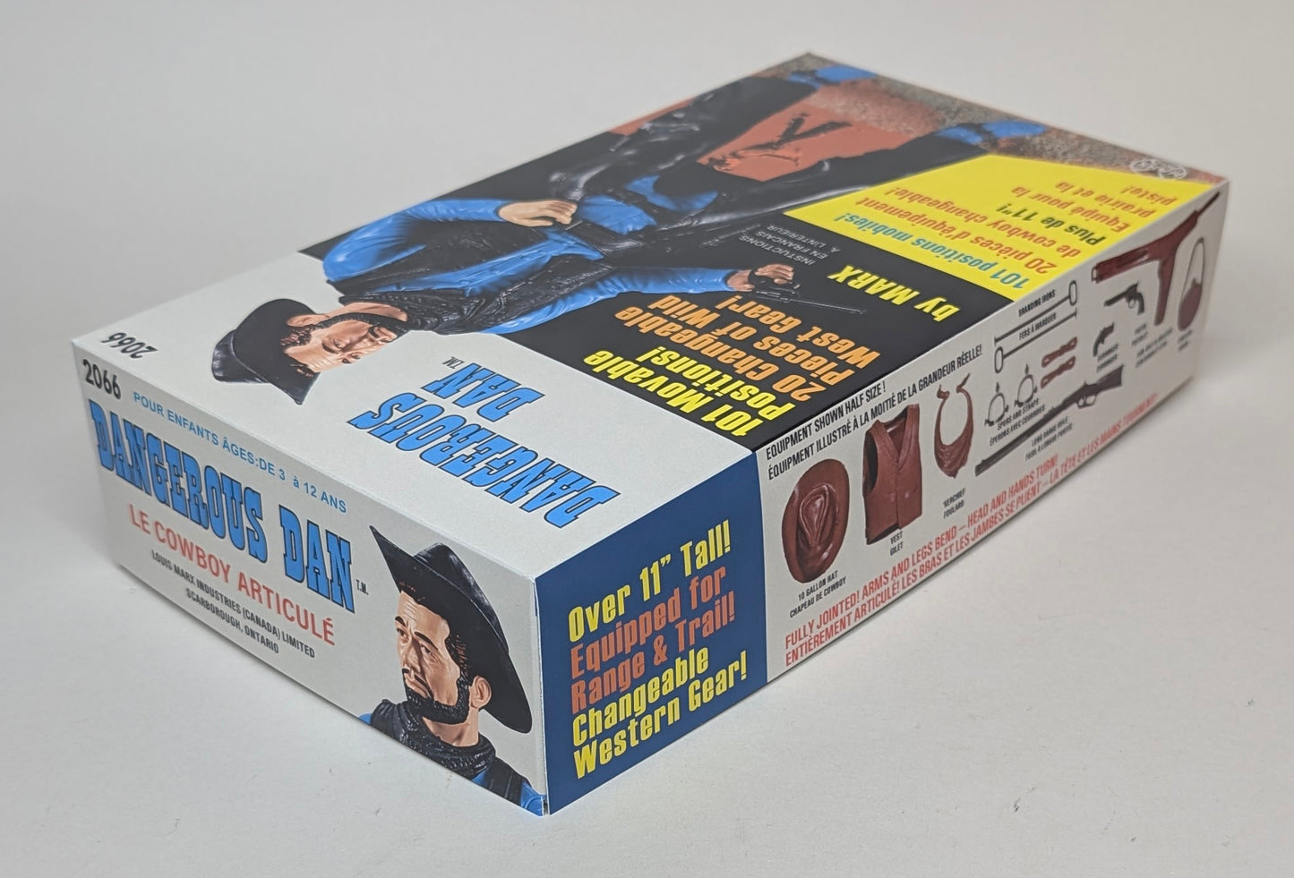 Dangerous Dan - CA 2nd Edition 'Yellow Box' Reproduction Box (and Manual)
