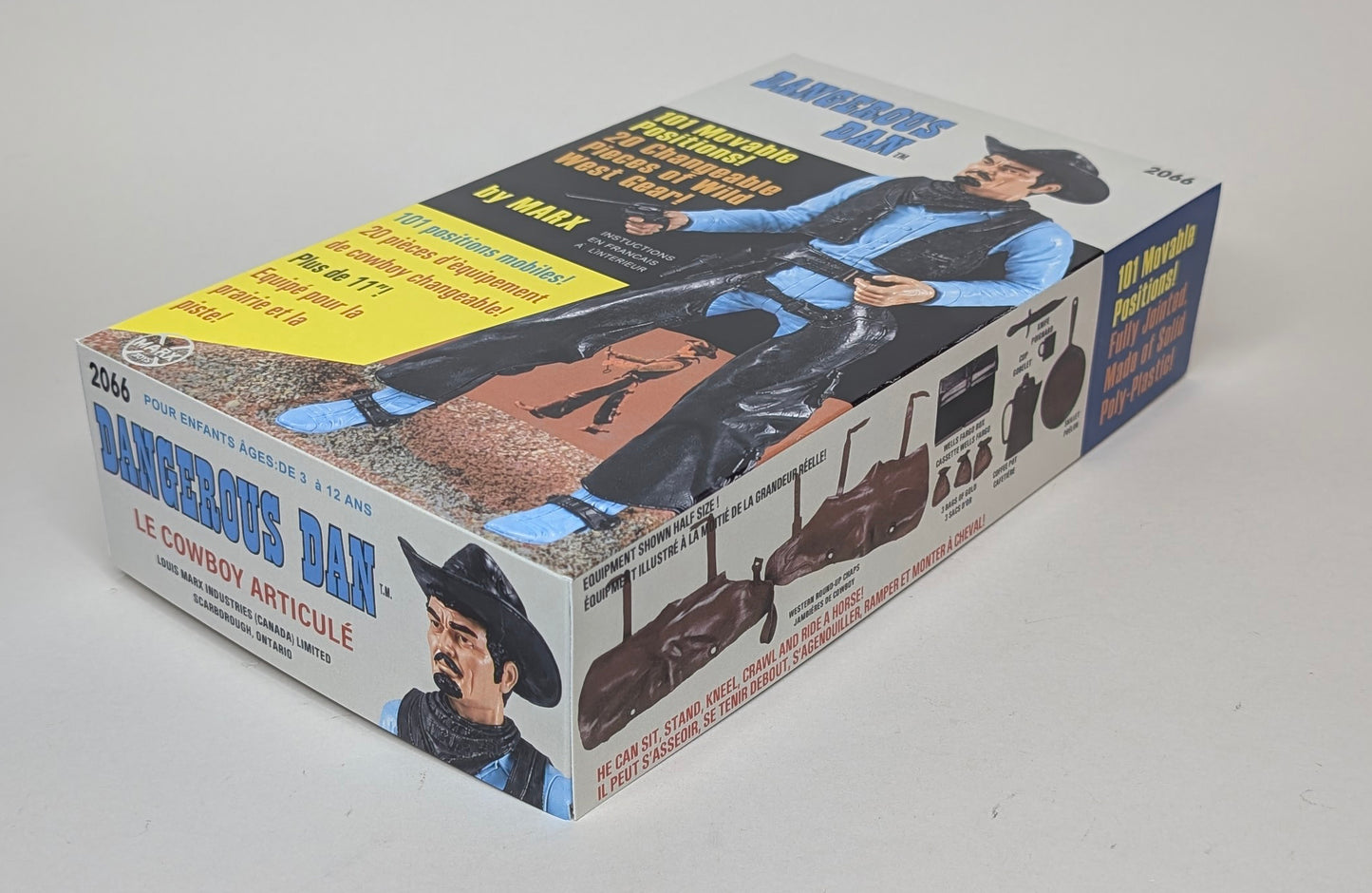 Dangerous Dan - CA 3rd Edition 'Yellow Box', Cobra Head, FANTASY Box (and Manual)