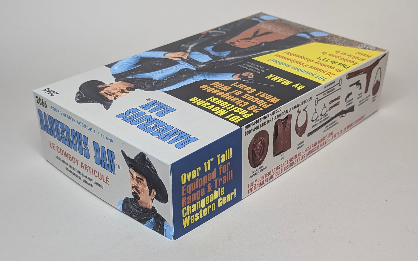 Dangerous Dan - CA 3rd Edition 'Yellow Box', Cobra Head, FANTASY Box (and Manual)