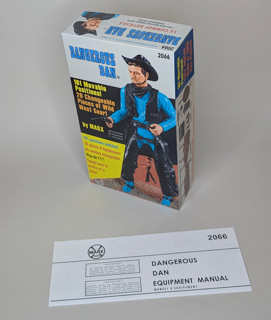 Dangerous Dan - CA 4th Edition 'Yellow Box' Gordon Head, FANTASY Box (and Manual)