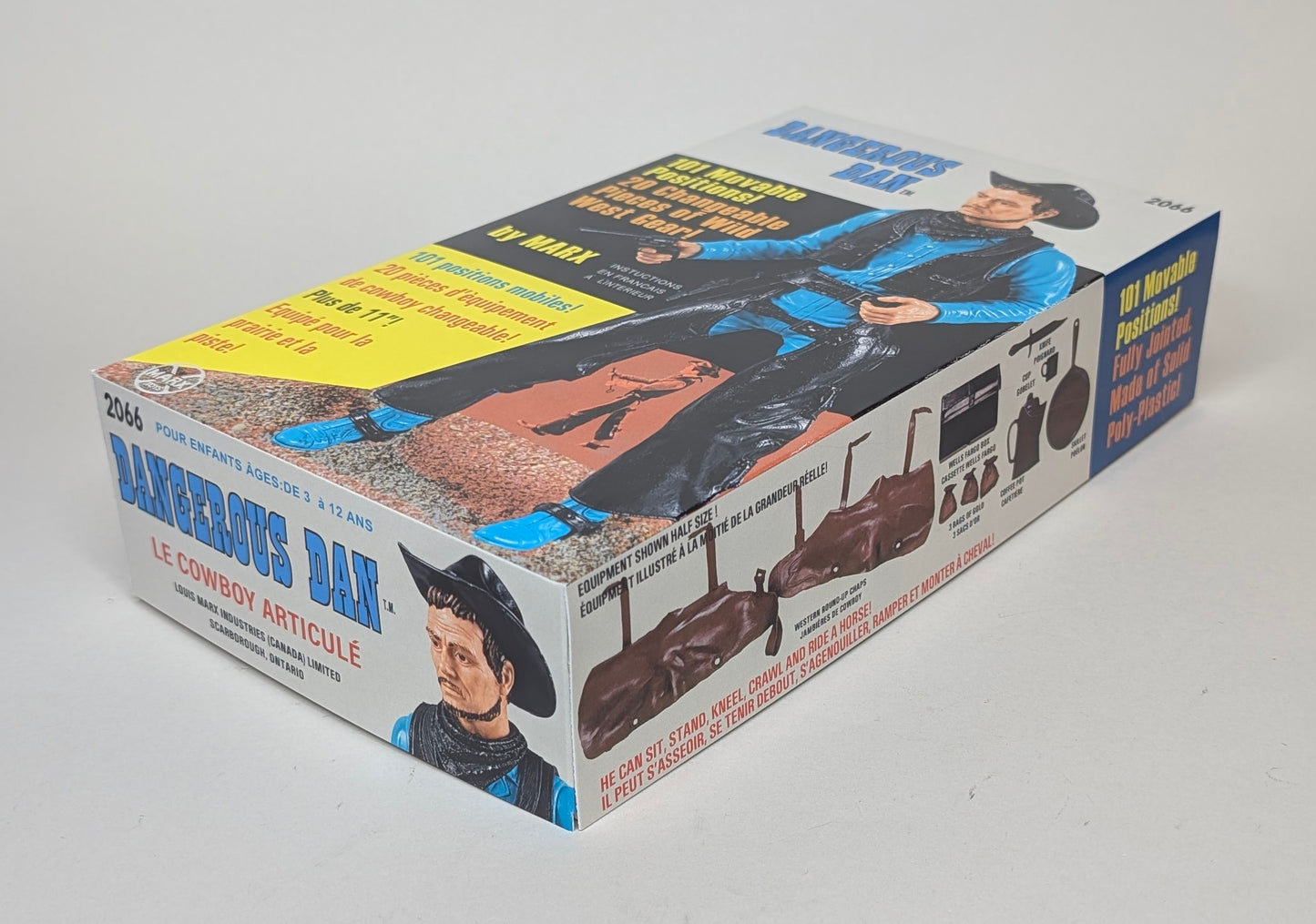 Dangerous Dan - CA 4th Edition 'Yellow Box' Gordon Head, FANTASY Box (and Manual)