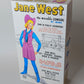 Jane West – The Movable Cowgirl - Purple Accessories - Fantasy Box (and Manual)