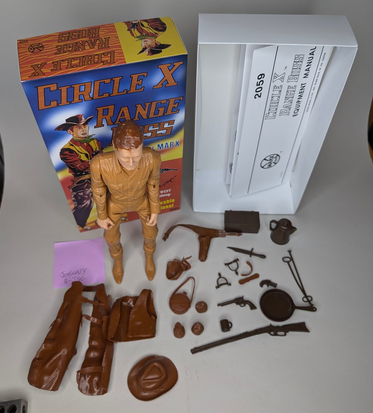 Johnny West - in Custom Circle X Range Boss Box (JSC-2)