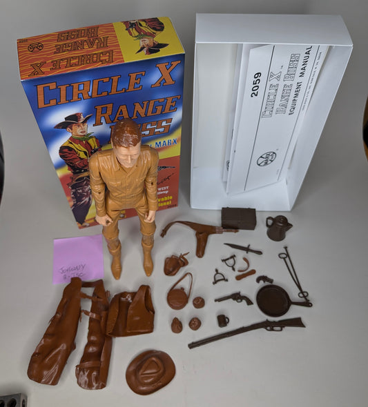 Johnny West - in Custom Circle X Range Boss Box (JSC-2)