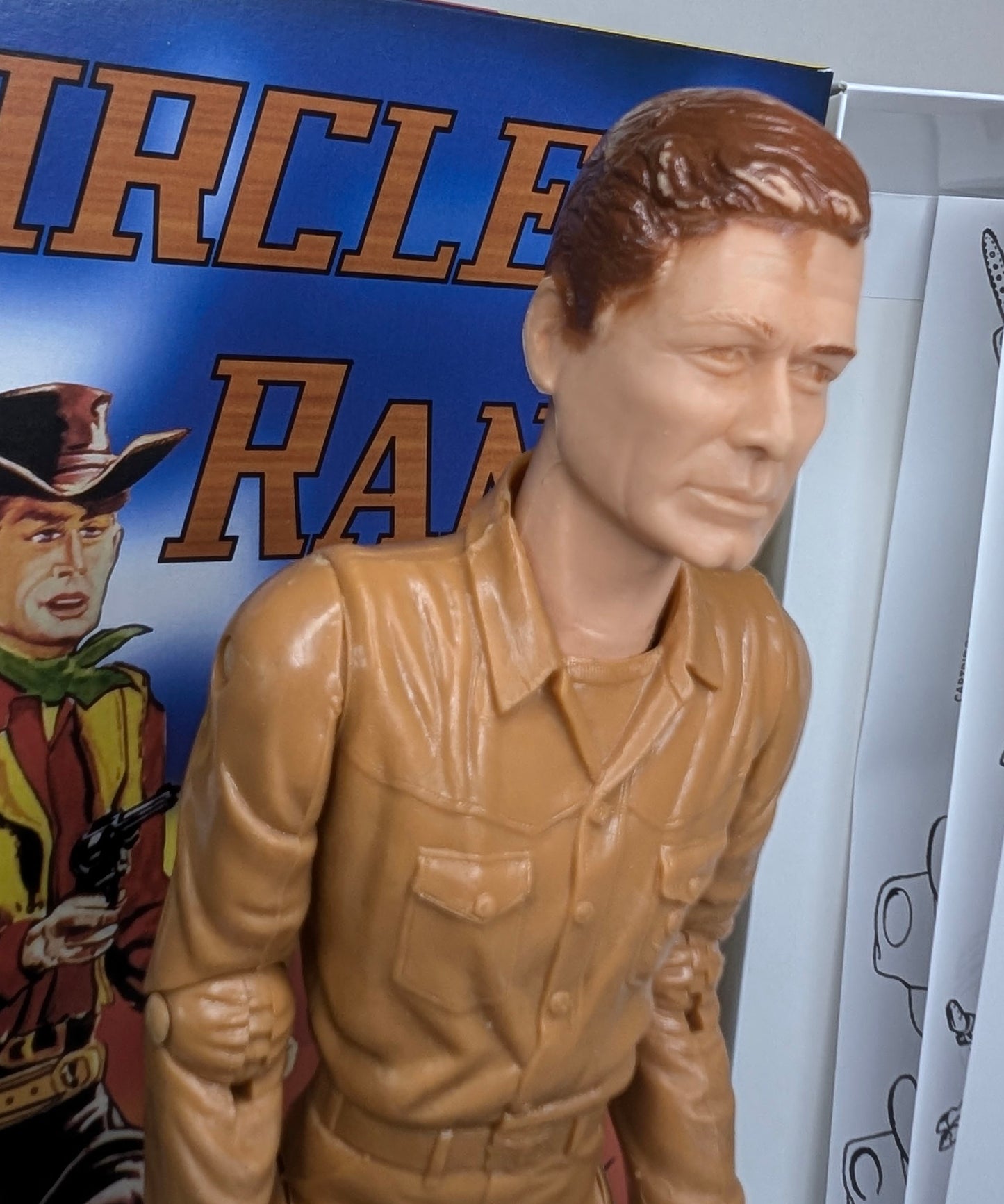 Johnny West - in Custom Circle X Range Boss Box (JSC-2)