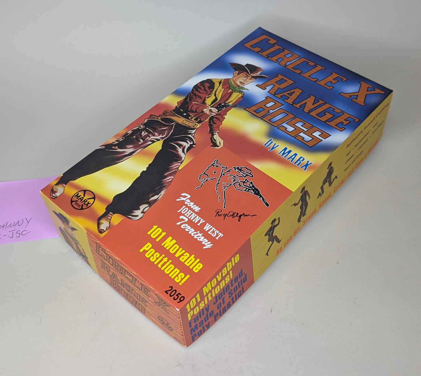 Johnny West - in Custom Circle X Range Boss Box (JSC-2)