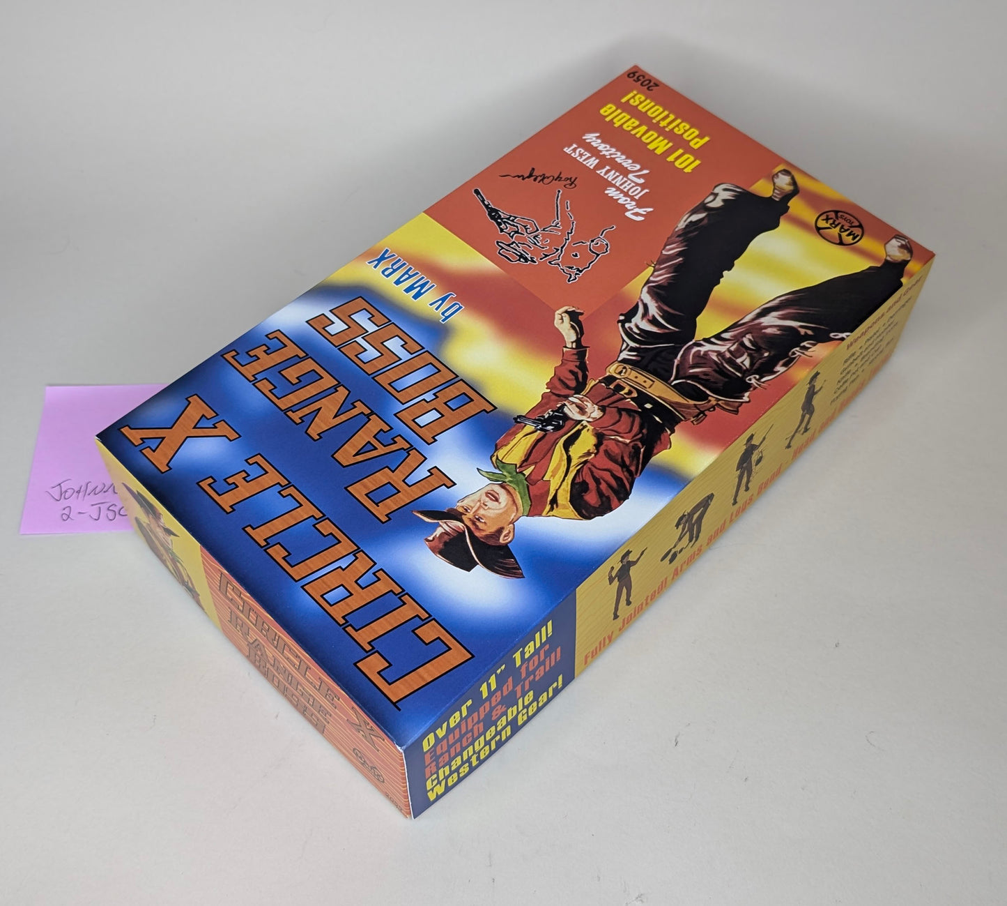 Johnny West - in Custom Circle X Range Boss Box (JSC-2)