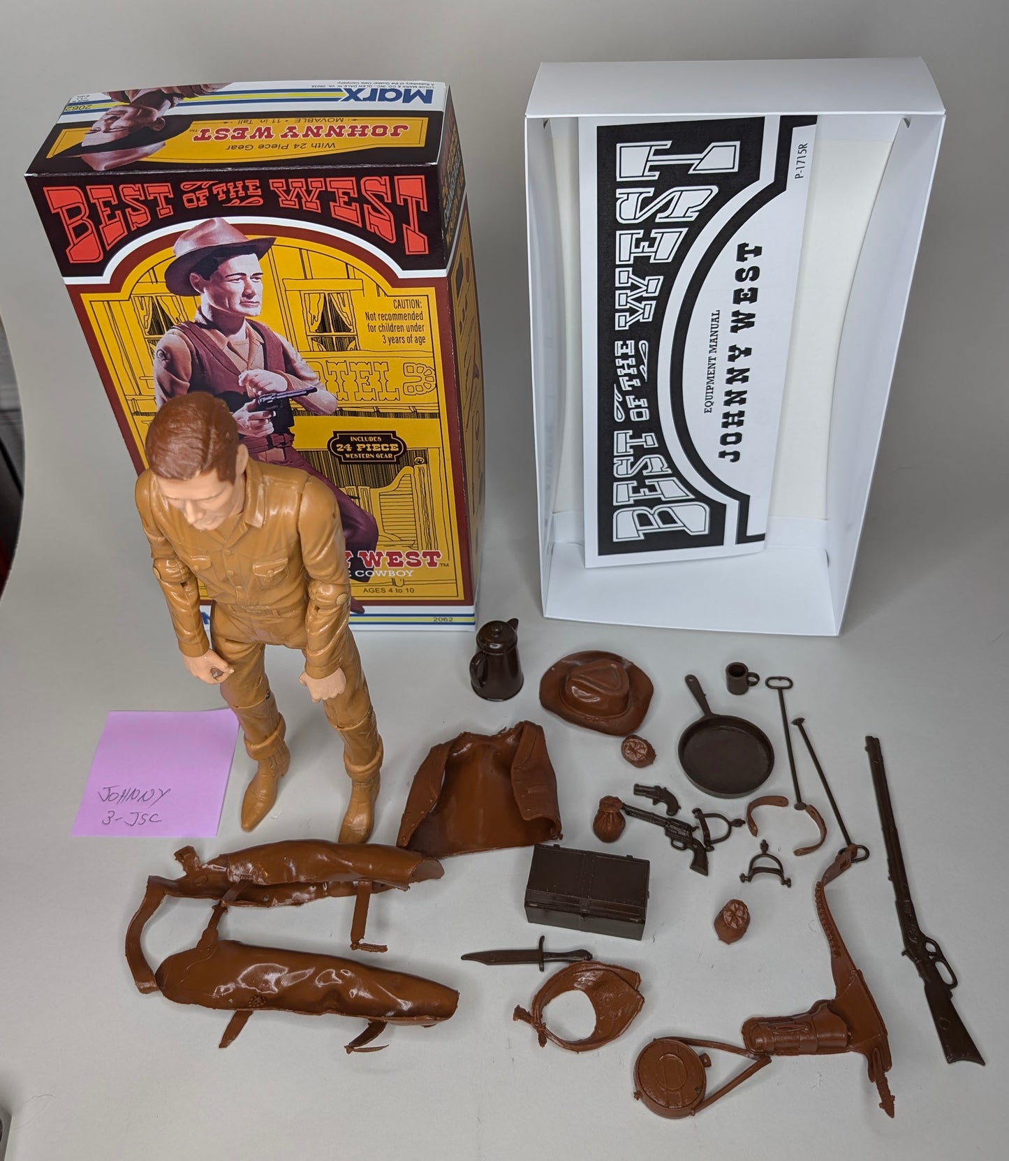 Johnny West - in Reproduction BOTW Box (JSC-3)