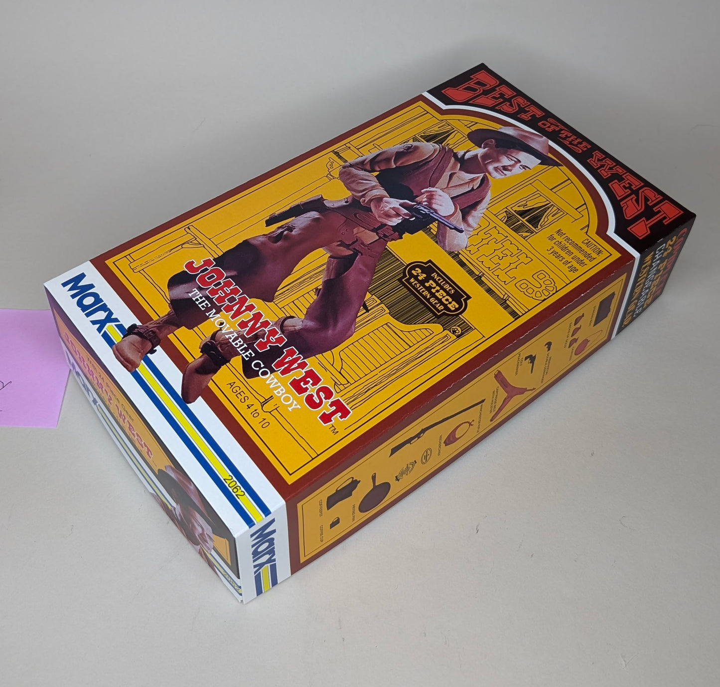 Johnny West - in Reproduction BOTW Box (JSC-3)