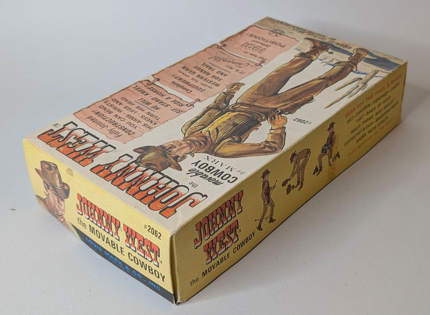 Johnny West - Boxed - Movable - 1