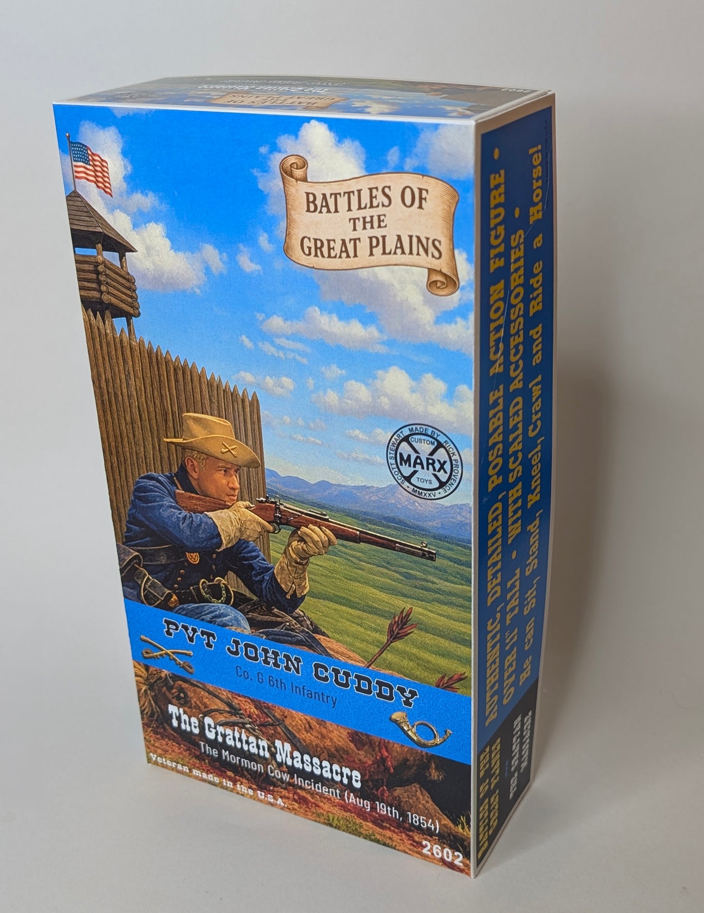 PVT John Cuddy - New Battles of the Great Plains Figure