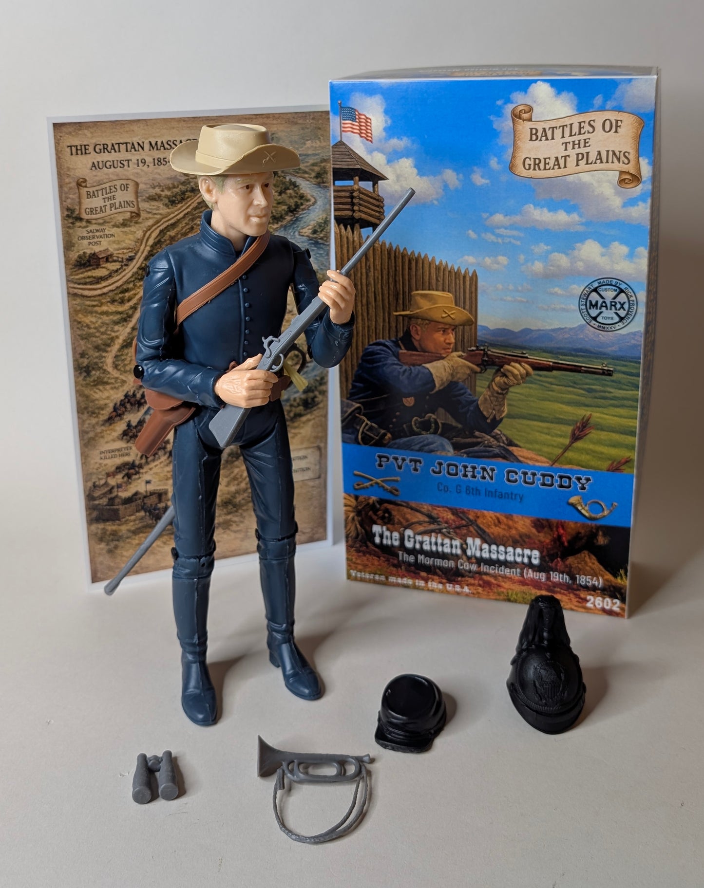 PVT John Cuddy - New Battles of the Great Plains Figure
