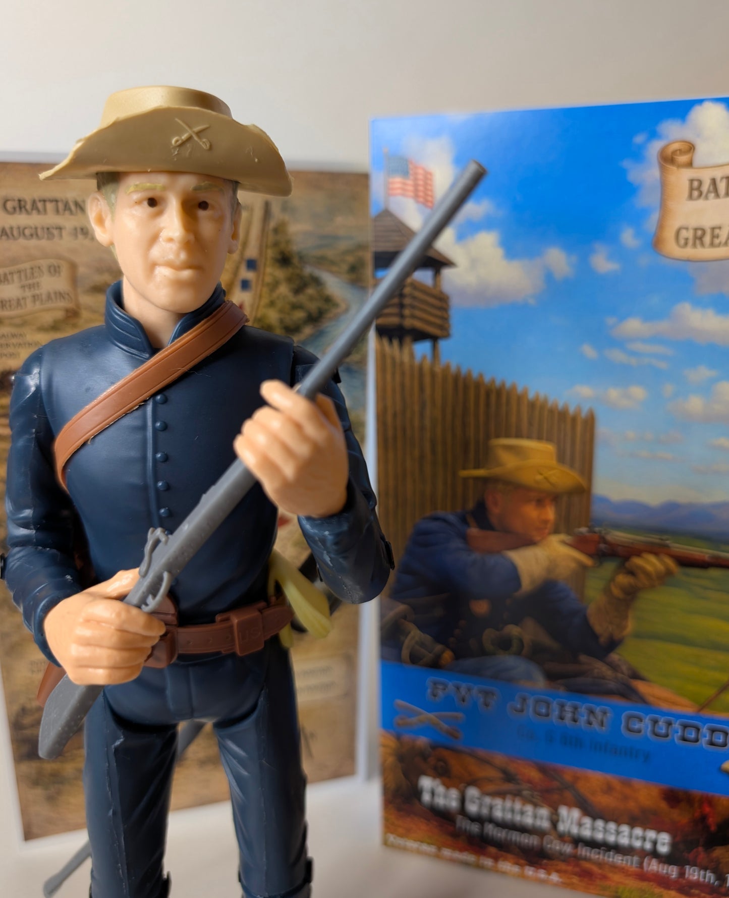 PVT John Cuddy - New Battles of the Great Plains Figure