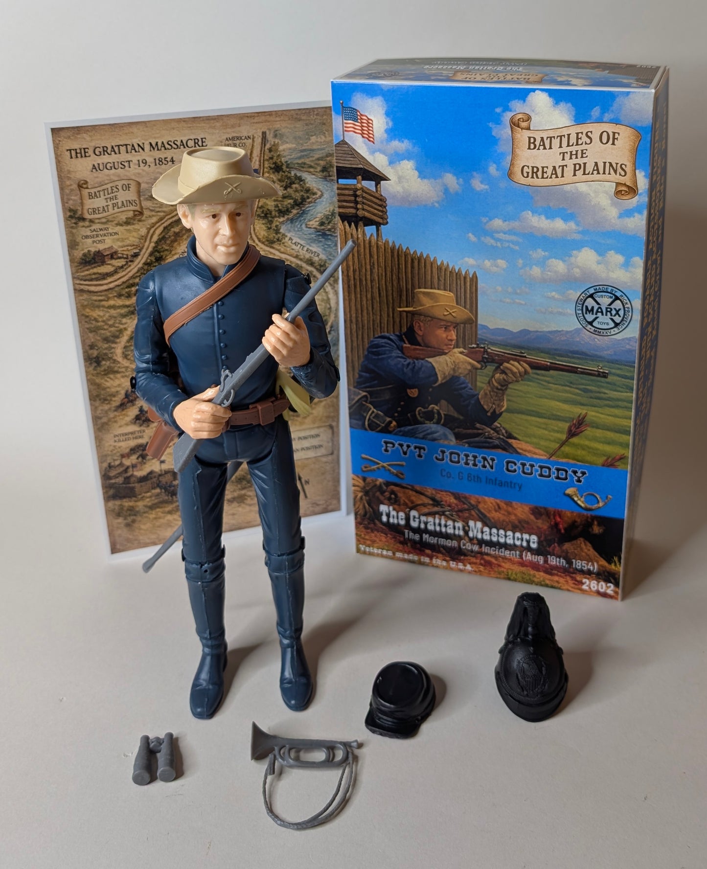 PVT John Cuddy - New Battles of the Great Plains Figure
